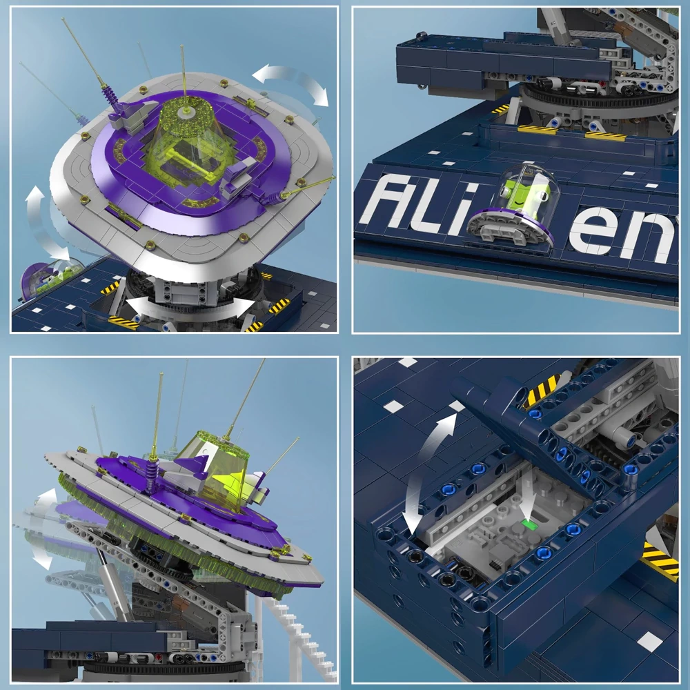 MouldKing 11024 UFO Technic