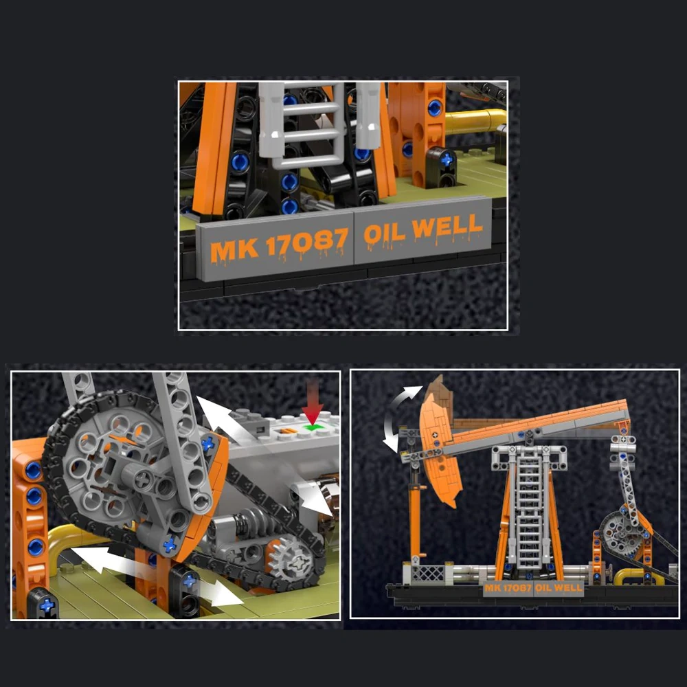 MouldKing 17087 OIL WELL Technic