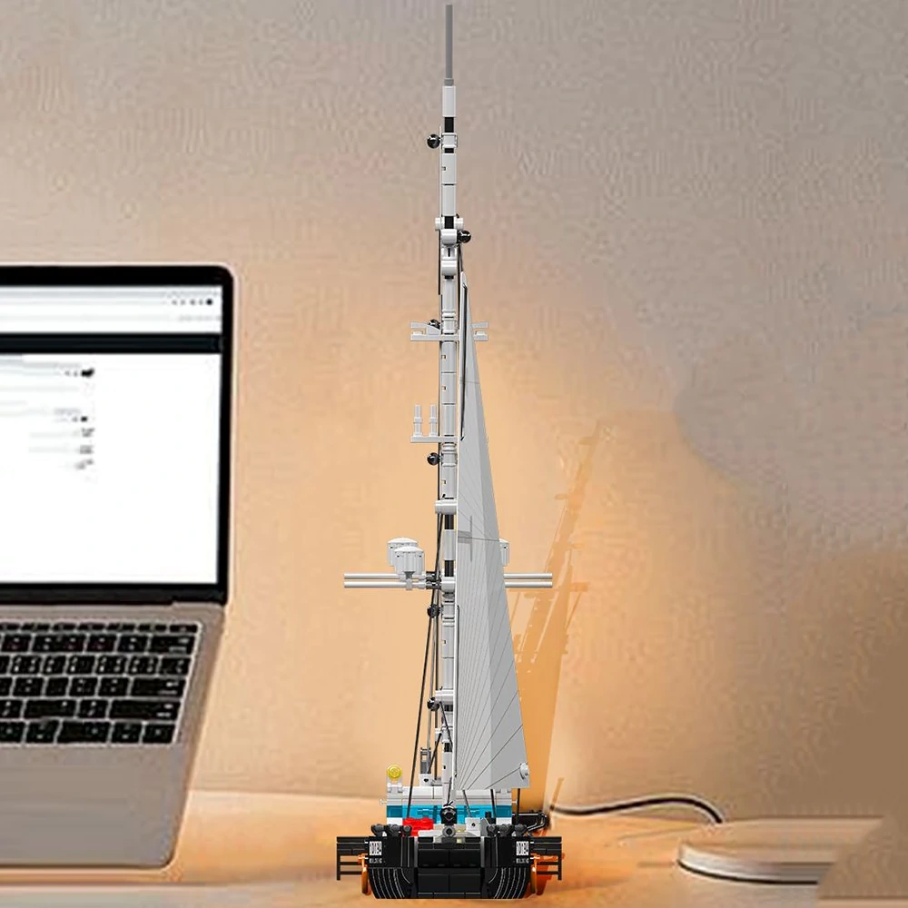 MouldKing 10194 Modern Twin-Masted Sailboat Technic
