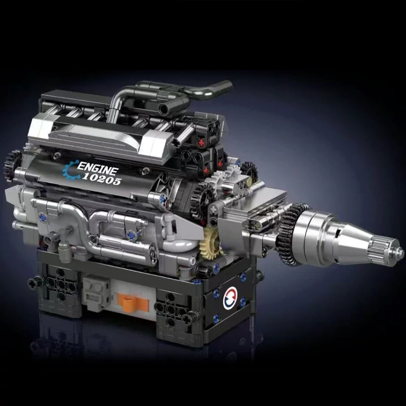 MouldKing 10205 RR LUXURY CAR VI2 ENGINE Technic