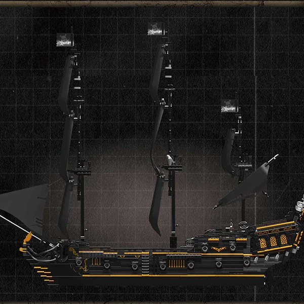 MouldKing 13199 Black Pearl Historical