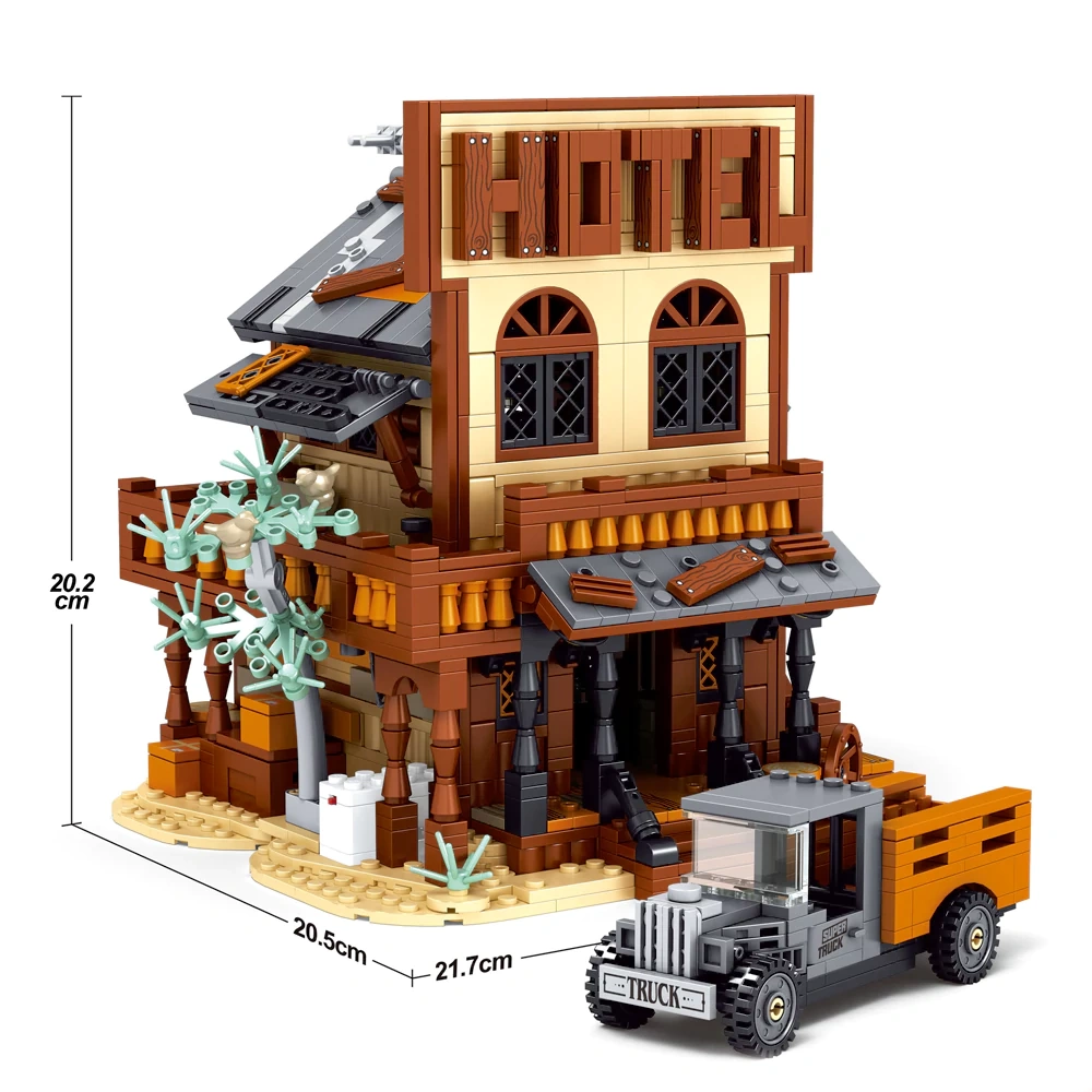 CBOX JD109 Cowboy City Hotel Modular Buildings