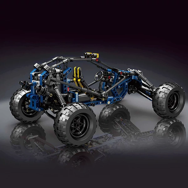 [With Motor] MouldKing 18018S Blue Lightning Buggy Technic