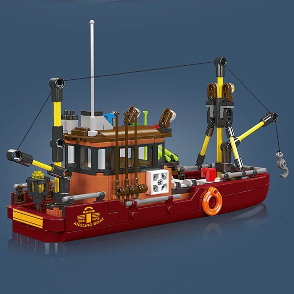 MouldKing Bustling Freeport Series Technic
