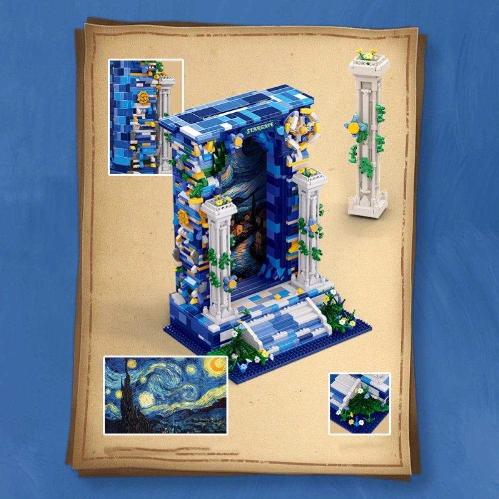 [Mini Micro Bricks] MOYU MY97159 Stargate Art And Craft