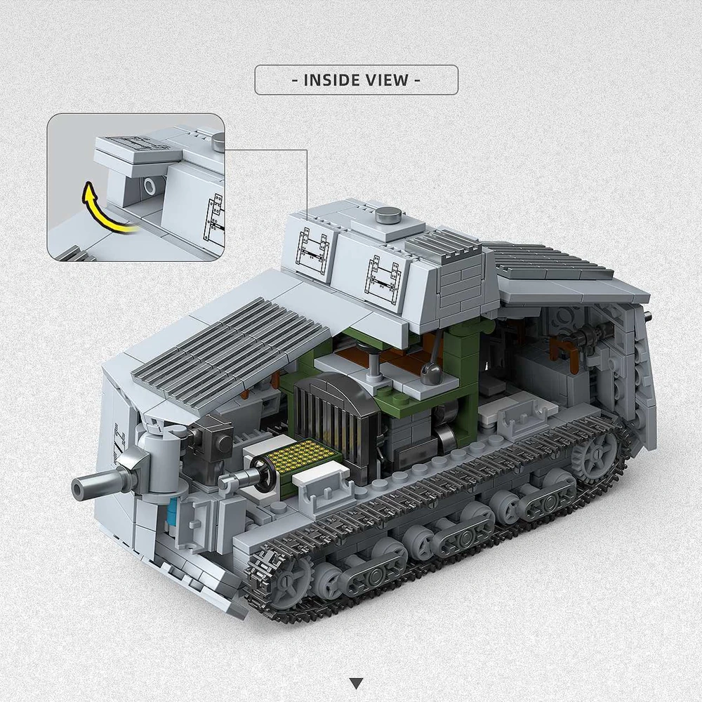 ThirdParty 300017 A7V Heavy Tank Military