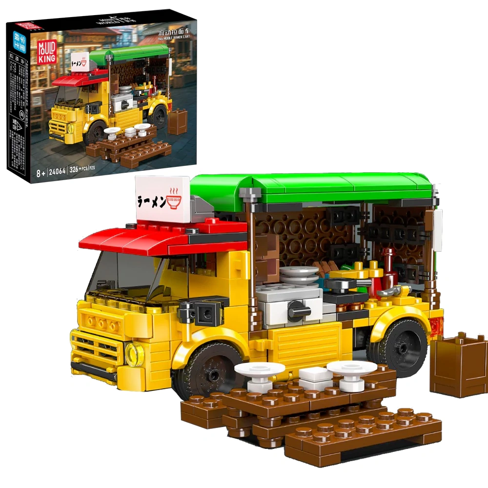 MouldKing 24064 Mobile Ramen Cart Technic