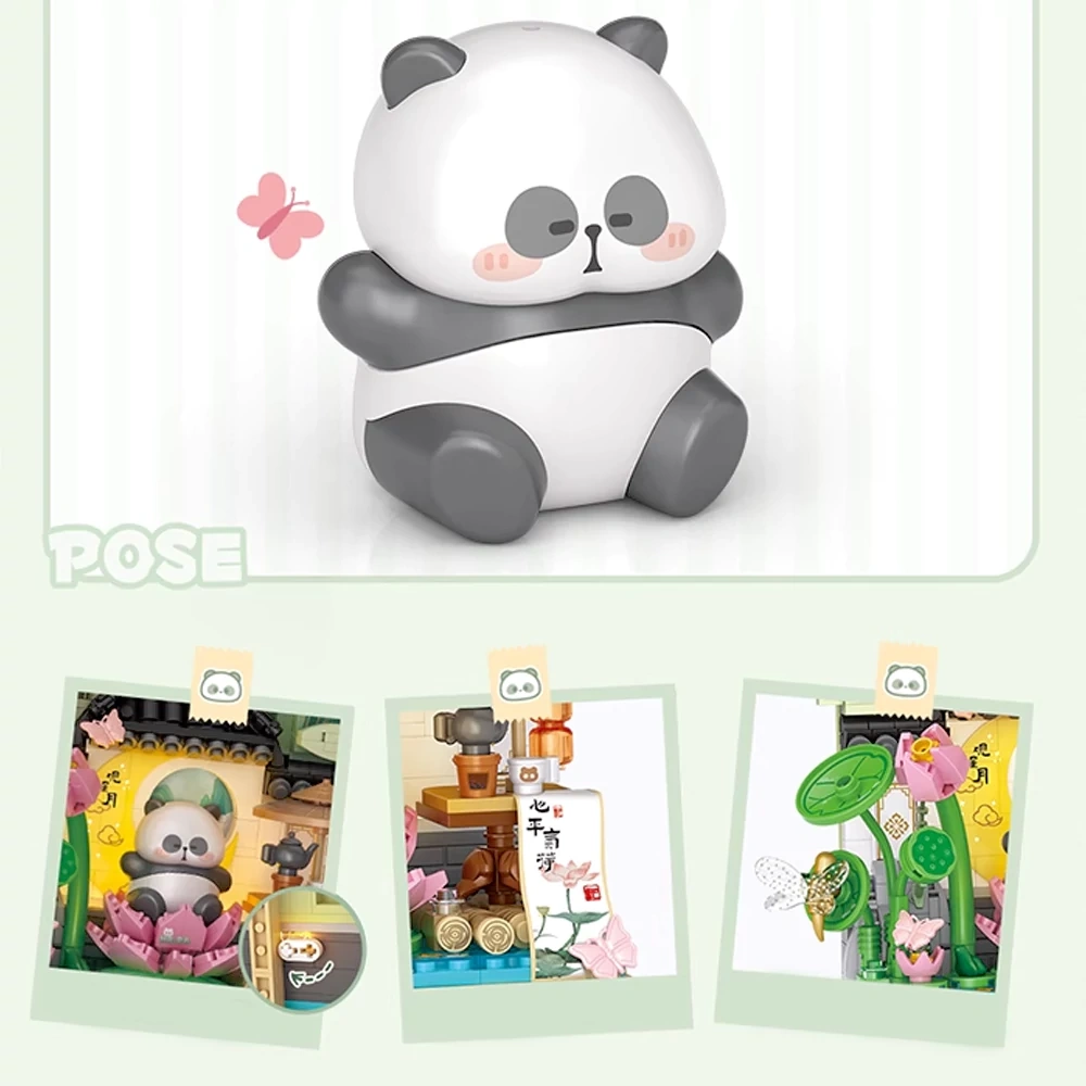 [Mini Micro Bricks] LOZ Panda 3D Painting Creator Expert
