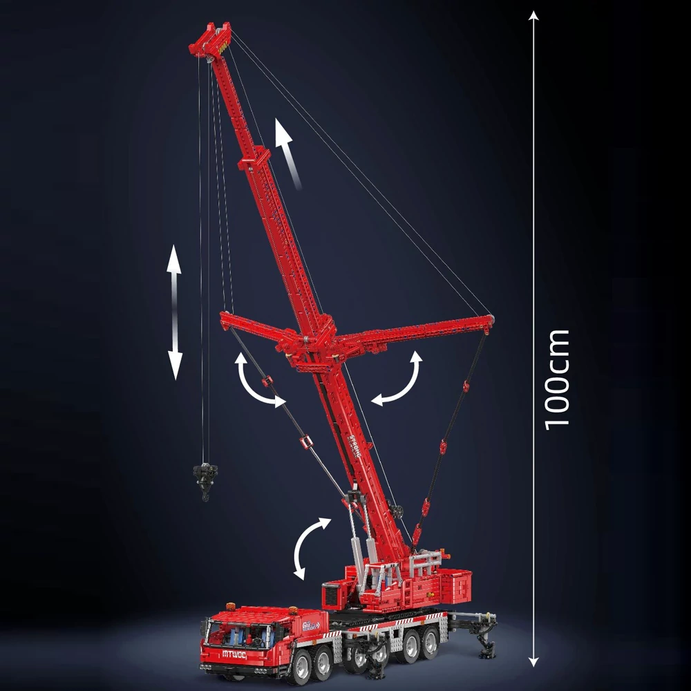 MouldKing 17065 Grove GMK Crane Technic