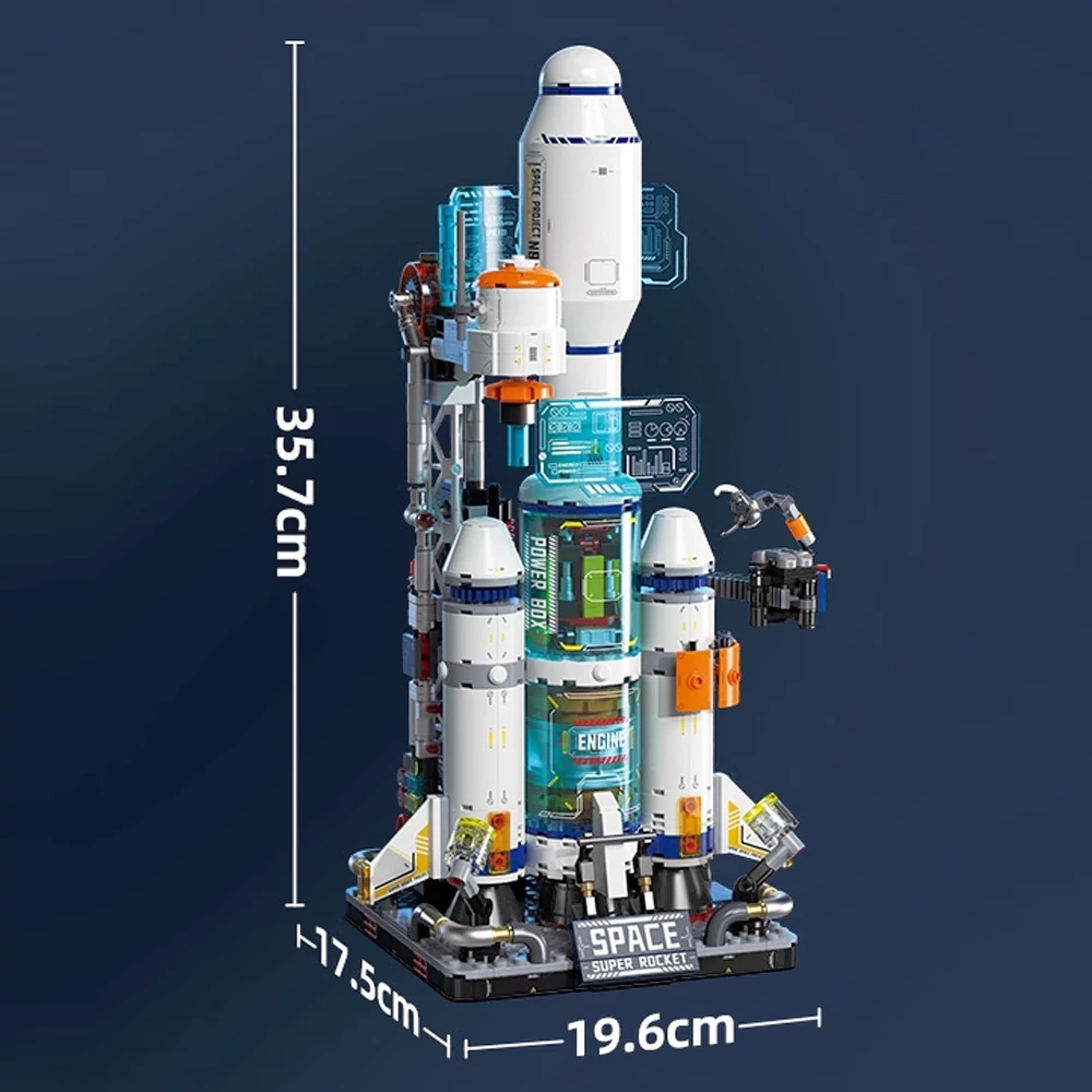 Feimibox S43011 Interstellar Exploration Small Rocket Technic
