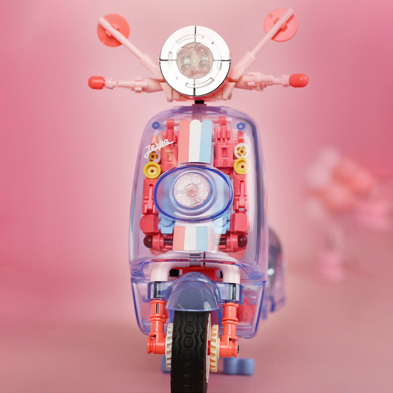 JAKI JK8325-1-3 Tide Think Creation: Transparent Scooter Technic