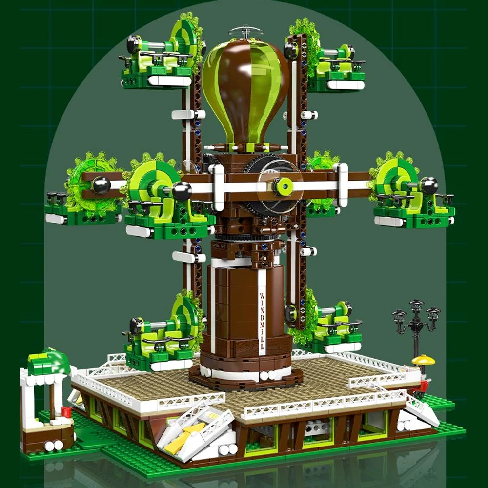 MouldKing 11026 Nature's Tree Windmill Creator Expert