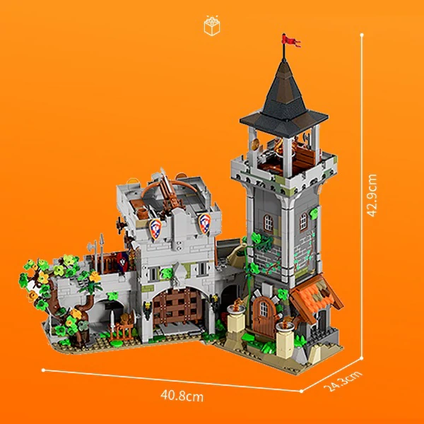 FUNWHOLE F9027 Medieval Watchtower Modular Buildings