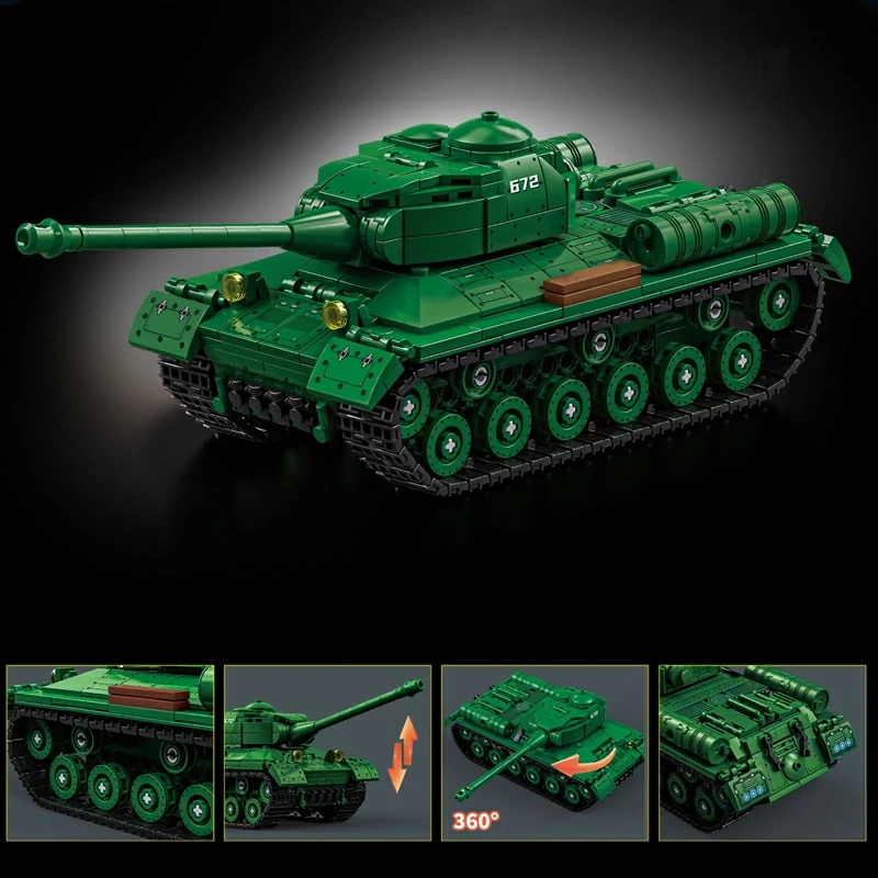 LeYi 66072 IS-2 Heavy Tank Military