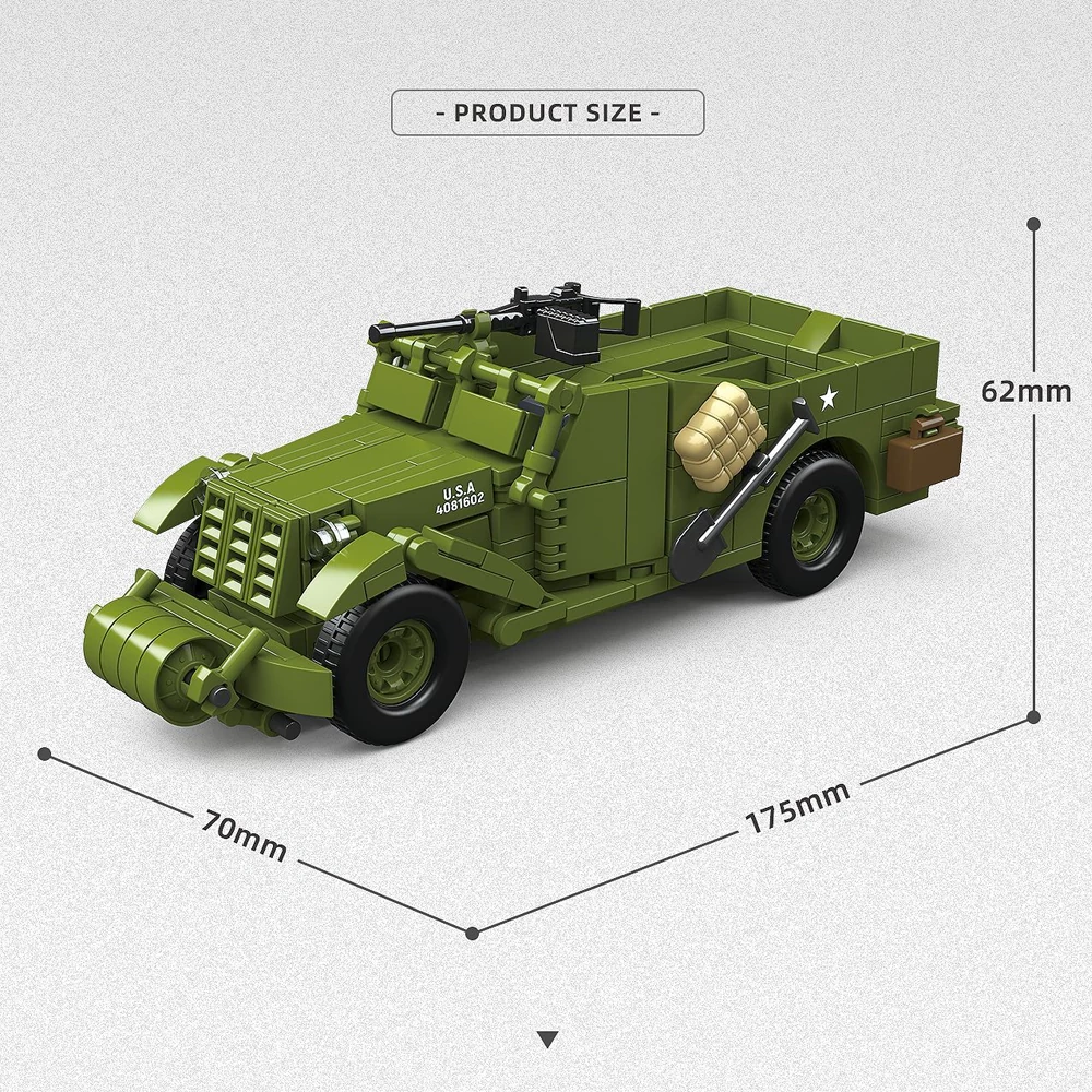 ThirdParty 300014 M3A1 SCOUT CAR Military