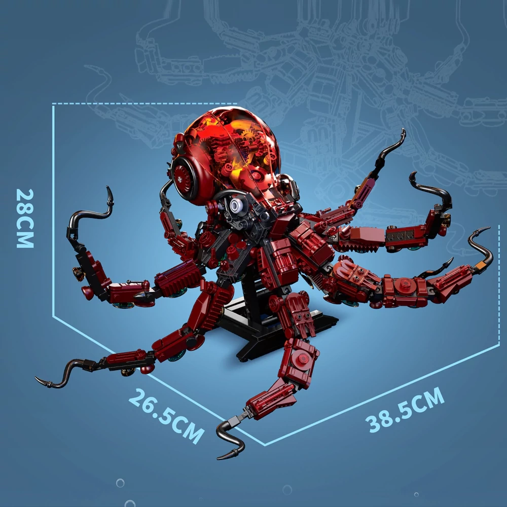 [Pre-sale] DK 7062 Mechanical Octopus Creator Expert