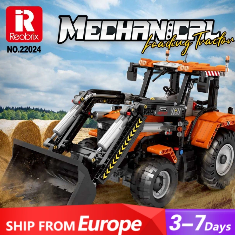 [Pre-sale] Reobrix 22024 Loading Tractor Technic Europe Warehouse Express