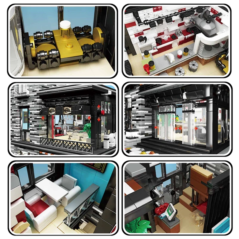 MouldKing 16042S The Bar Modular Buildings