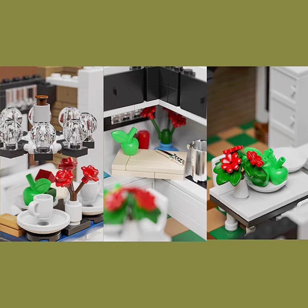Happy Build YC-23014 DUPLEX HOUS CITY BUILDING Modular Buildings