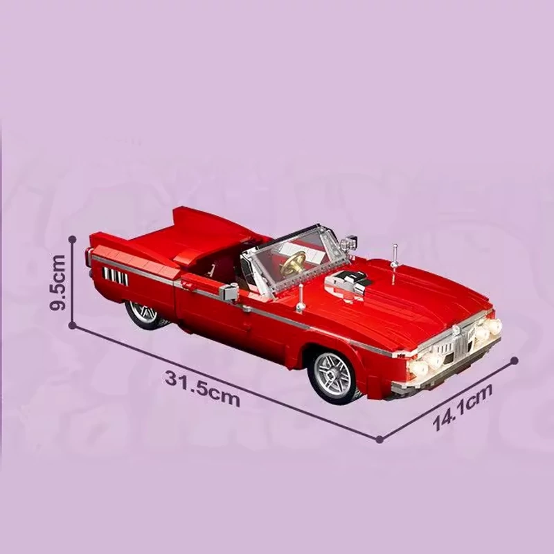 FunWhole L9093 Collectible LowRider - Big Red Technic