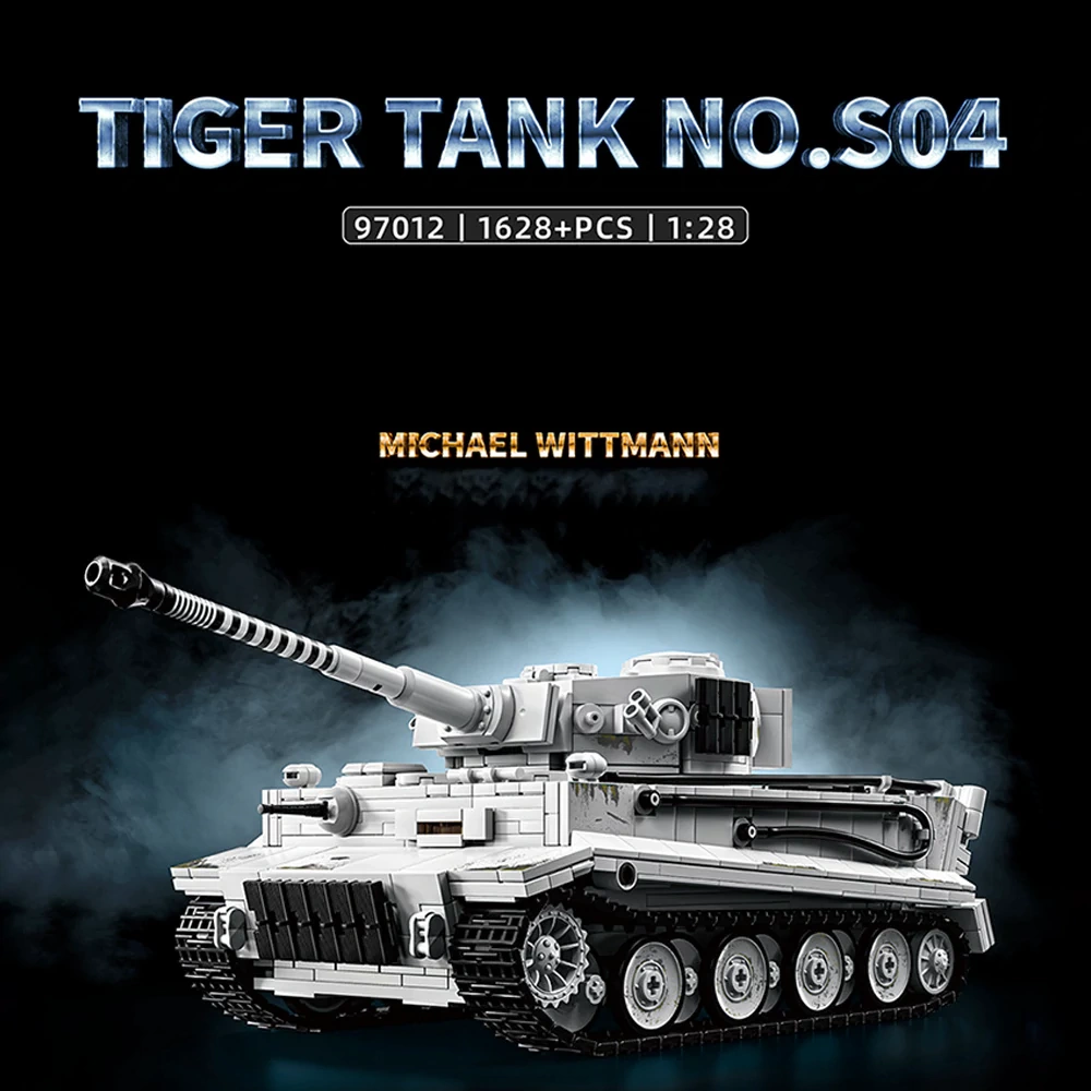 12GO 97012 TIGER TANK NO.04S Military