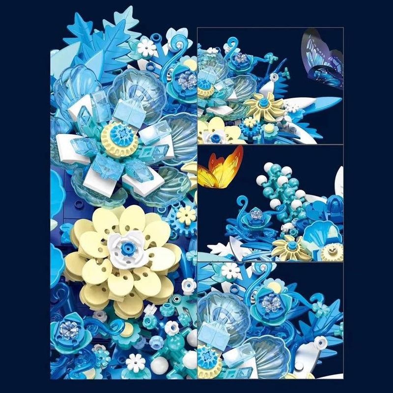 JIESTAR JJ9045 Dried Flower Decoration  Botanical Collection Creator Expert