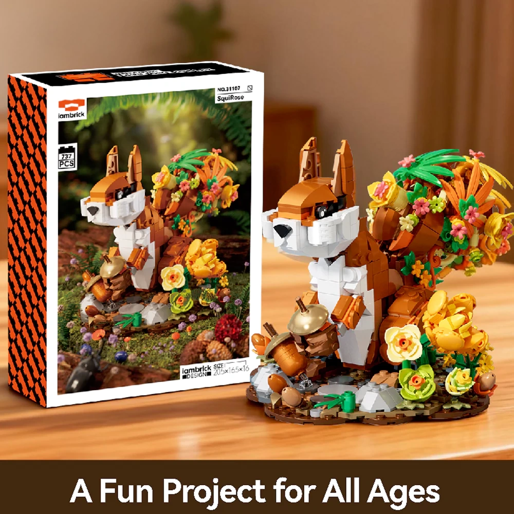 Iambrick 31107 SquiRose Creator Expert