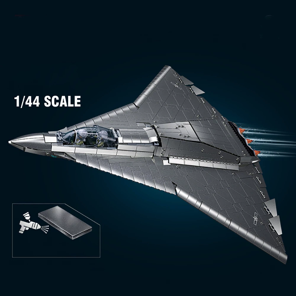 Sluban M38-B1569 J-36 Fighter Jet Military