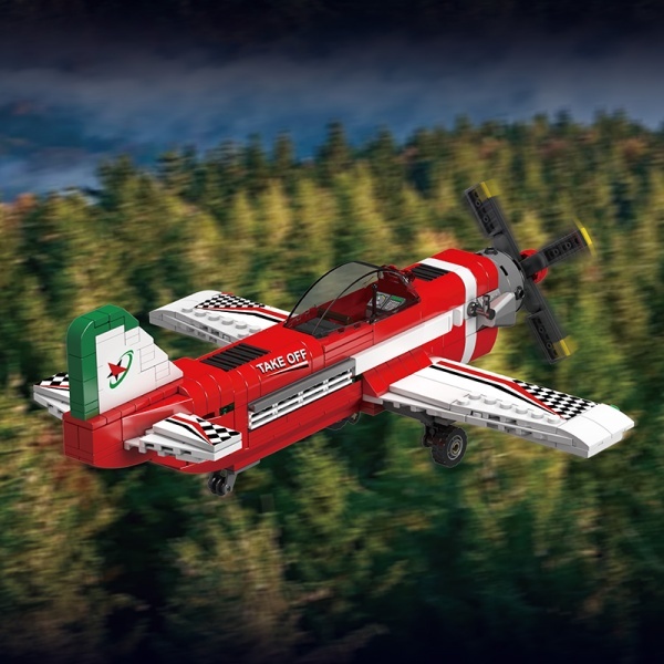 MouldKing 24058 Racing Airplane Technic