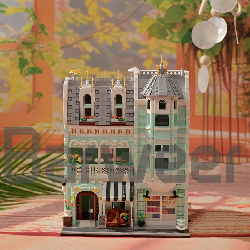 [Mini Micro Bricks] JiQing JQ10003 Grocery Store Modular Buildings
