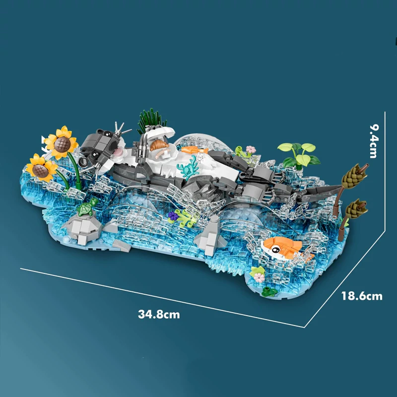 [Pre-sale] DK 6029 DABBLING OTTER Creator Expert