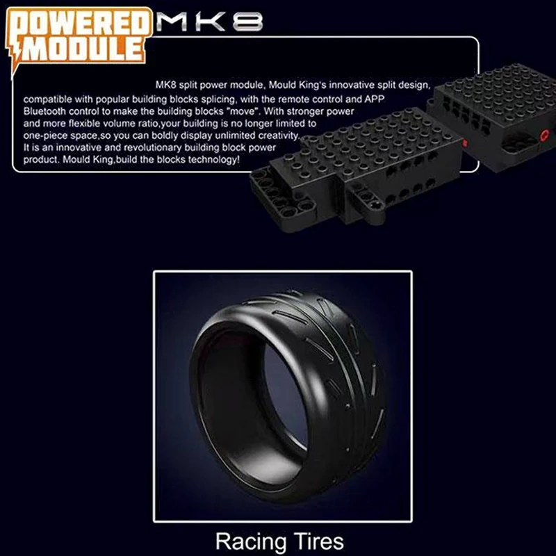 MouldKing 13171 AMG Formula One Racing Car Technic