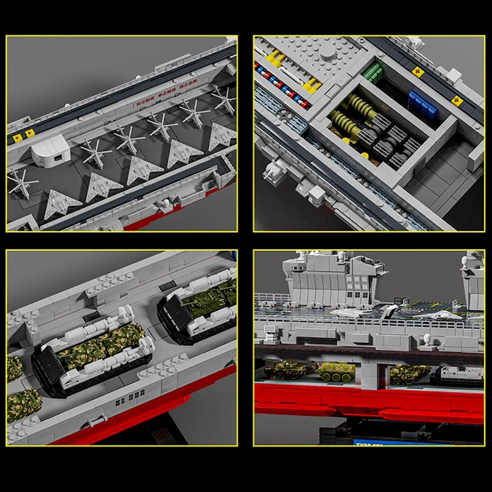 12GO 98013 TYPE 076 AMPHIBIOUS ASSAULT SHIP Military