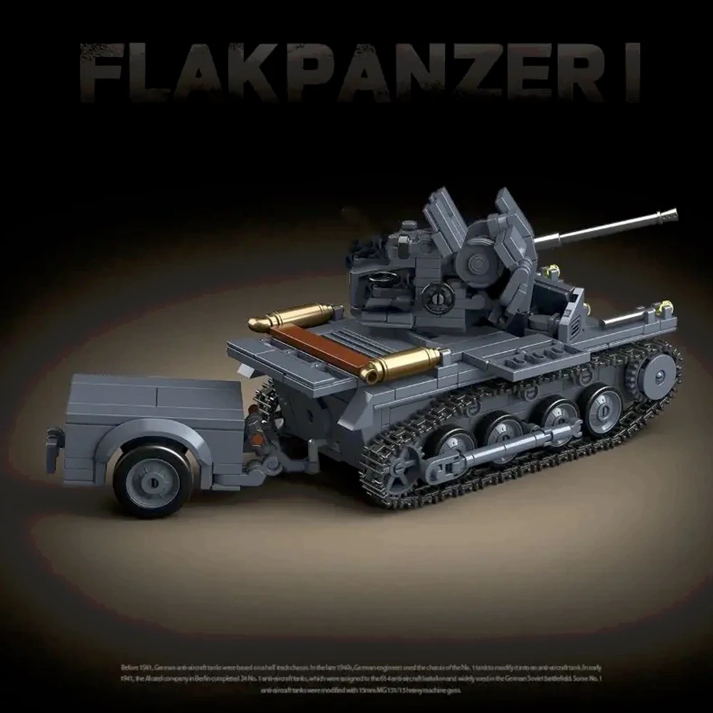 QUANGUAN 100299 Flakpanzer I Tank Military