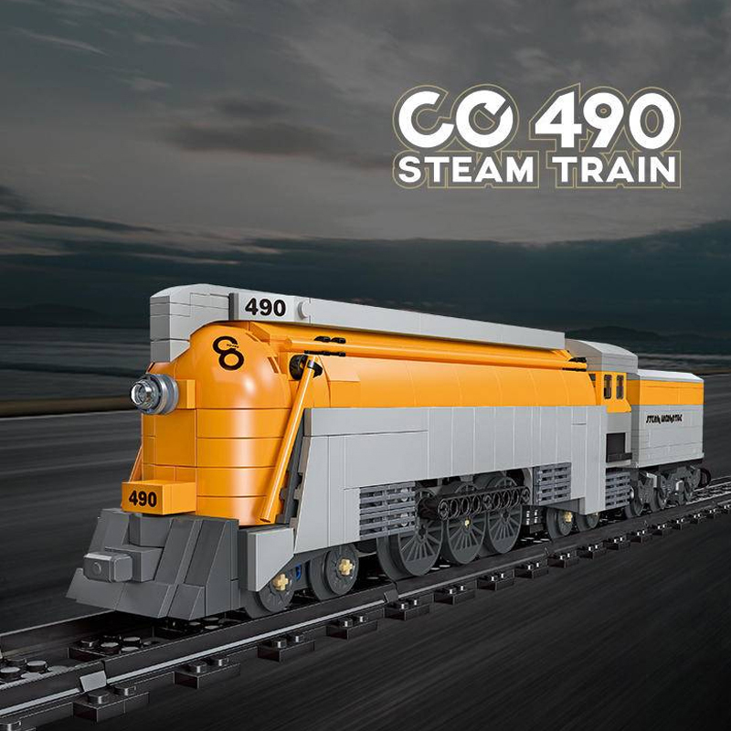 JIESTAR 59021 CO 490 Steam Train Creator Expert