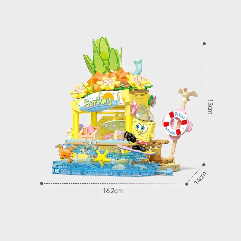 [Pre-sale] SEMBO SpongeBob SquarePants Beach Collection Movie & Game