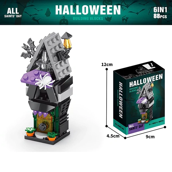 LELE BROTHER Halloween 6IN1 Creator Expert