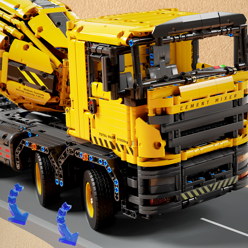 T4005 Technic Motor Mixer Truck Building Blocks 3388pcs Bricks Toys From China Delivery.