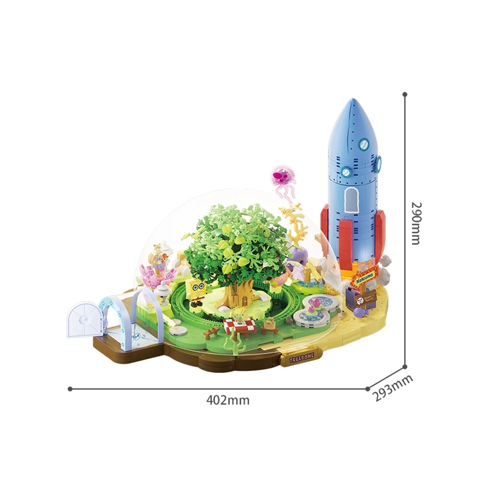 AREA-X AB0088 Sandy Cheeks Treedome‌ SpongeBob SquarePants Movie