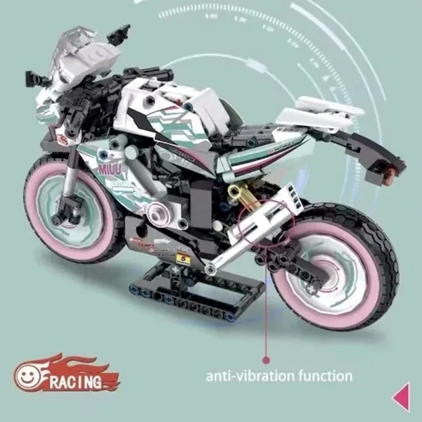 DK Motorcycle Mechanical Series Technic