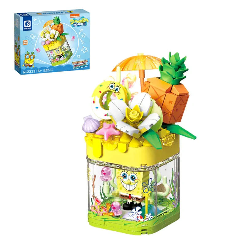 SEMBO Sponge Baby Sand Ice Box Building Blocks Movie & Game