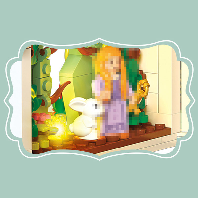 JIESTAR 9053-9056 Three-dimensional fairy tale book Creator Expert