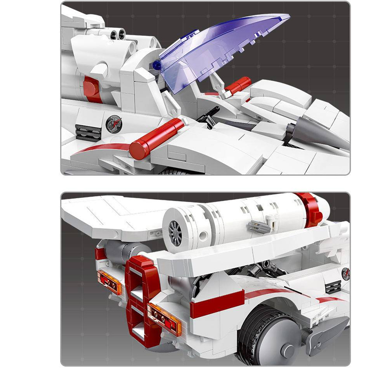 Mould King 92034 ISSUXARK 008 Movie & Game Building Blocks 773±pcs Bricks Toys Model From China