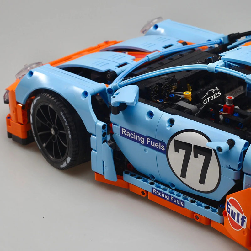 LEGO MOC DECOOL QW077 Porsche 911 GT3 RS Technic