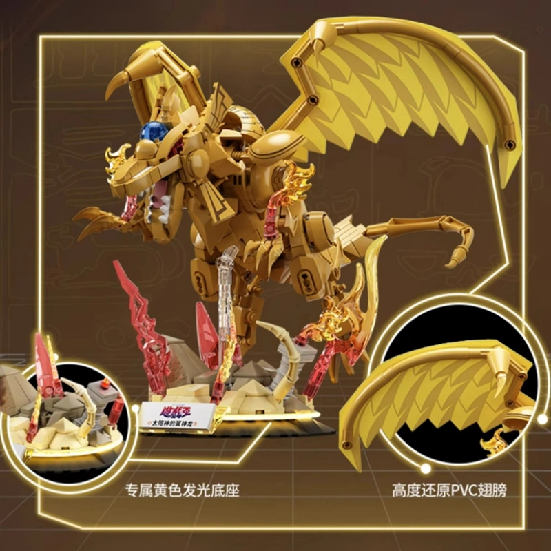 LEGO MOC AREA-X Giant Divine Weapon Three Fantasy Gods Game King