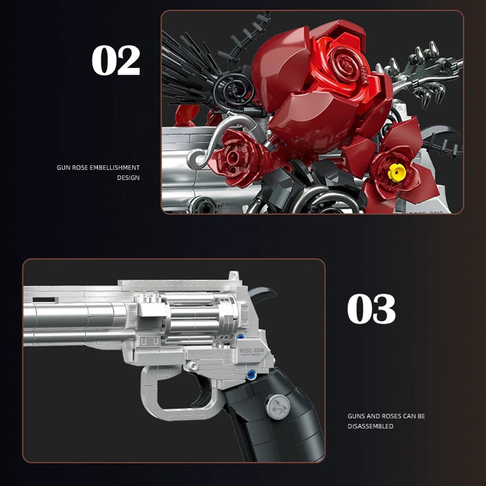 JIESTAR JJ9218 Rose Revolver Military