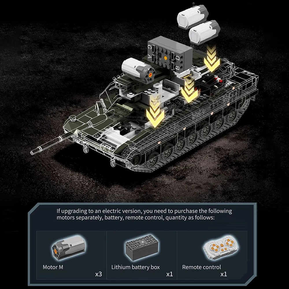 12GO 96012 LEOPARD 2A8 Tank Military
