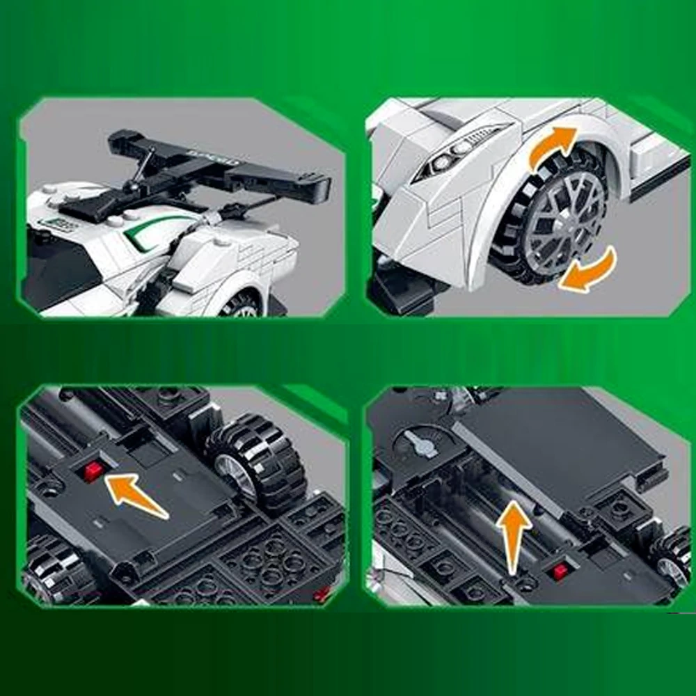 GAOMISI Remote Control Sports Car Technic