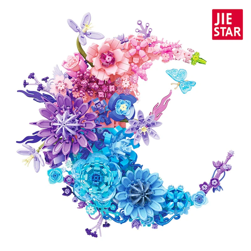 JIESTAR JJ9163 Moon Flower Creator Expert