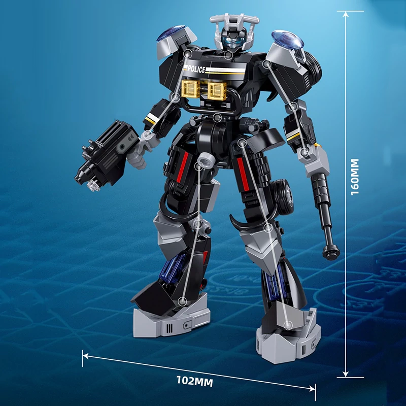 Sluban 2IN1 Metamorphic Robotics Mech Movie